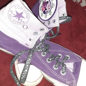 Womens purple cons